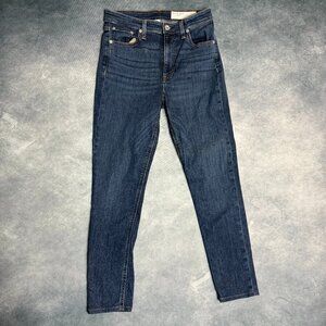 Rag & Bone Jeans Women's Size 26 Hi Rise Skinny Denim Inseam 25